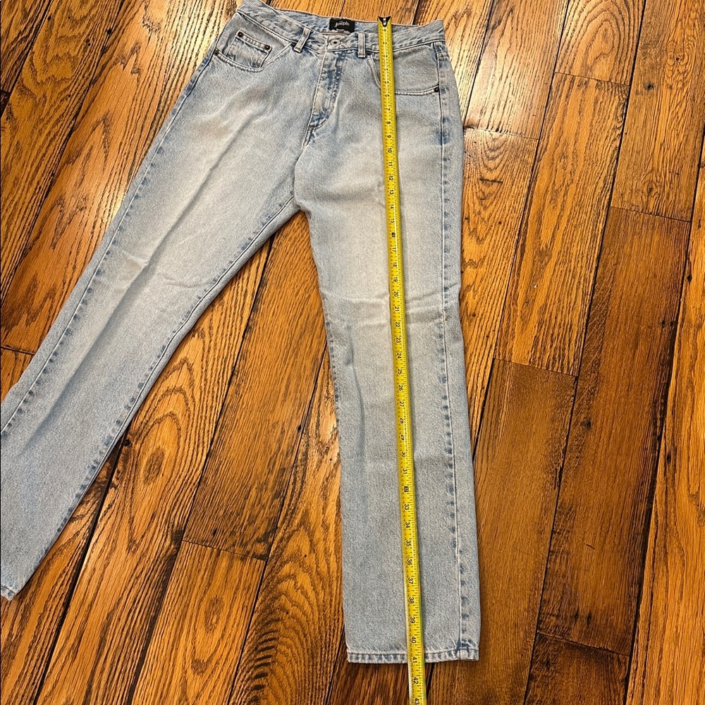 FOR JOSEPH VINTAGE💗 LIGHT WASH STRAIGHT LEG HIGH WAIST WOMENS BLUE JEANS SIZE 30 - Picture 7 of 12